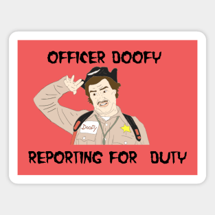 Officer Doofy Magnet